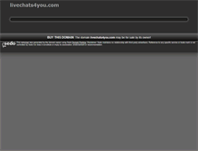 Tablet Screenshot of livechats4you.com
